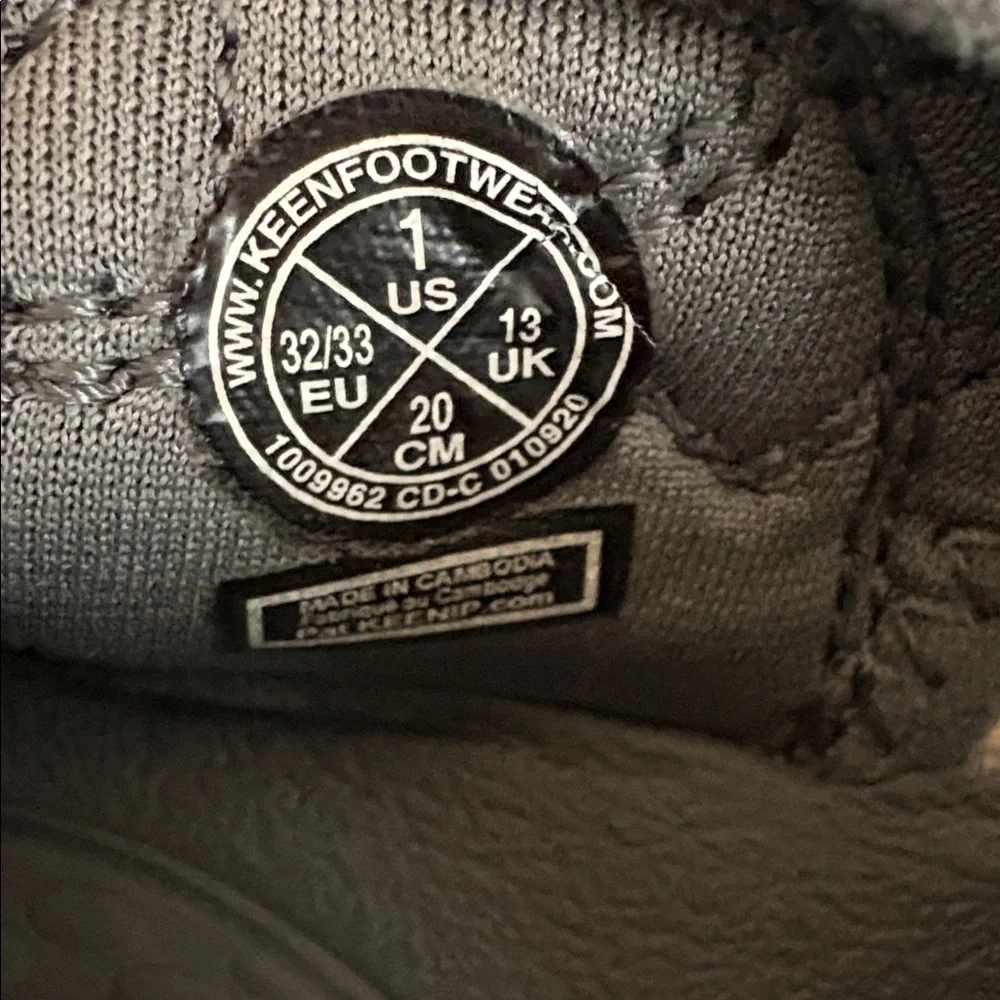 Keen Kids Navy and Gray Sandals Size 1